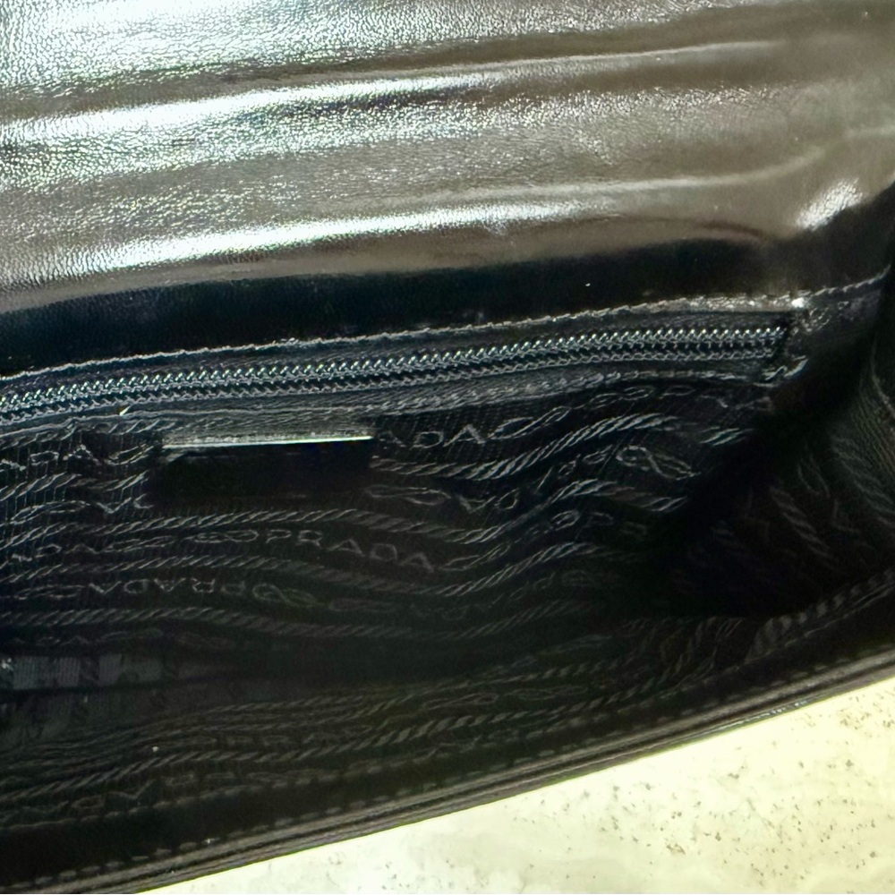 Prada Black Leather Crossbody Bag - Picture 6 of 10
